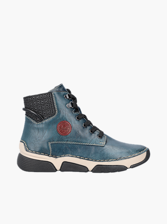 Rieker Damen Schnürstiefel Blau 137095 1