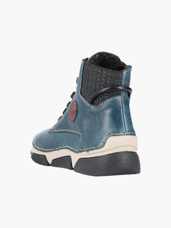 Rieker Damen Schnürstiefel Blau 137095 3
