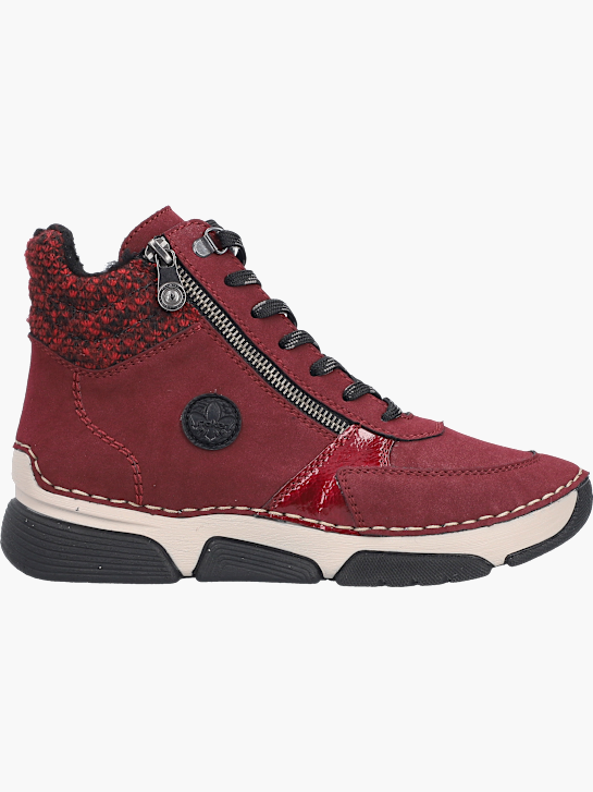 Rieker Damen Schnürstiefel Rot 143580 1