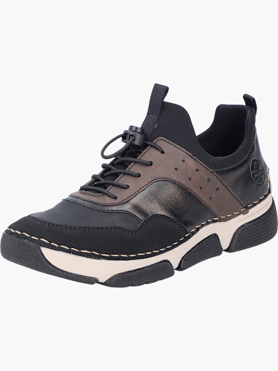 Rieker Damen Slipper Schwarz 143581 2