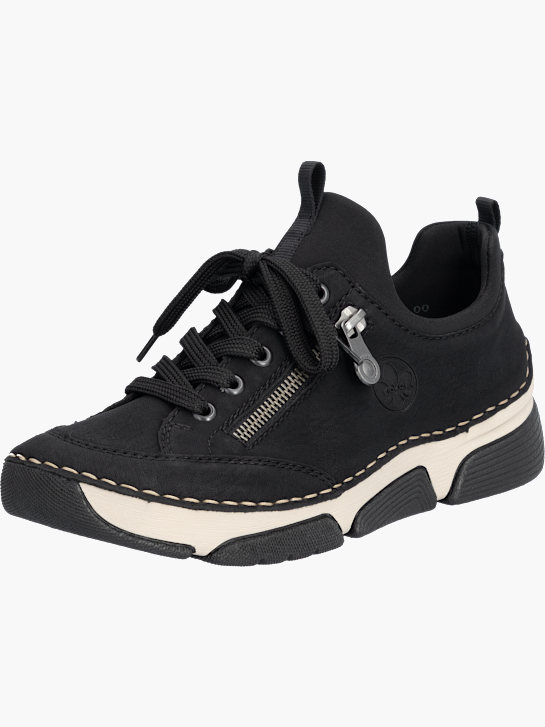 Rieker Damen Slipper Schwarz 137098 2