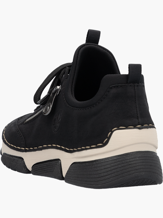 Rieker Damen Slipper Schwarz 137098 3