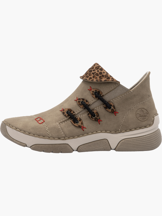 Rieker Damen Kurzstiefel Beige 143588 3