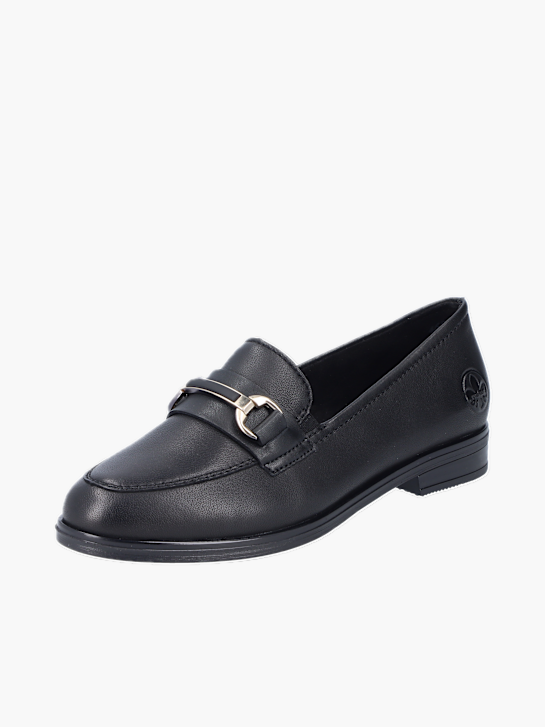Rieker Damen Loafer Schwarz 137102 3