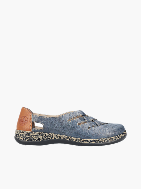 Rieker Damen Slipper Blau 137107 1