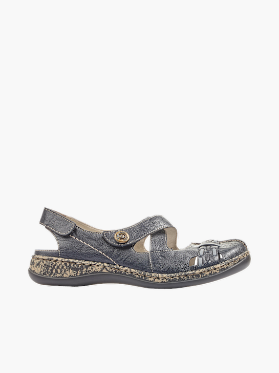 Rieker Damen Ballerinas Blau 137108 1