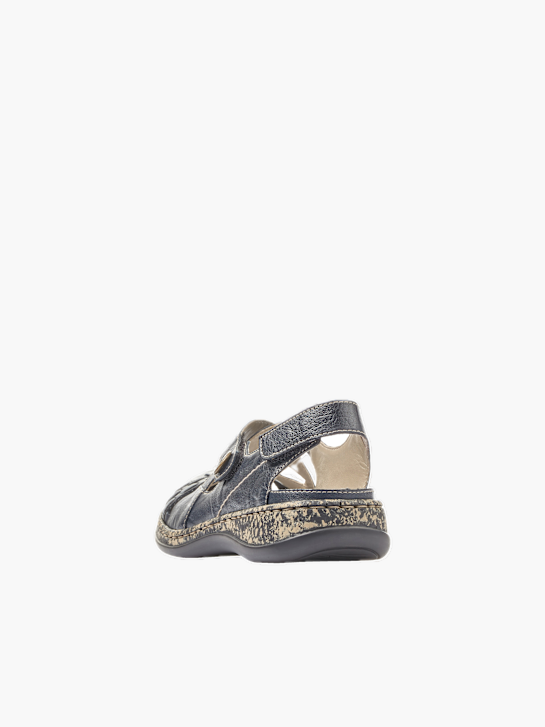 Rieker Damen Ballerinas Blau 137108 3