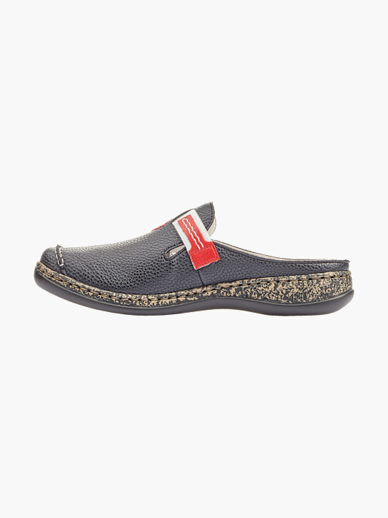 Rieker Damen Clogs Blau 137110 3