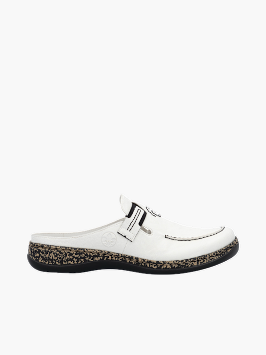 Rieker Damen Clogs Weiß 137111 1