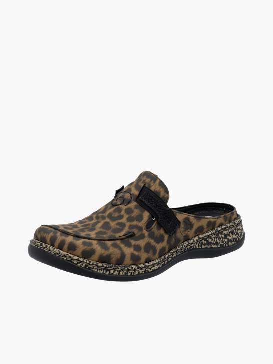 Rieker Damen Clogs Braun 137112 2
