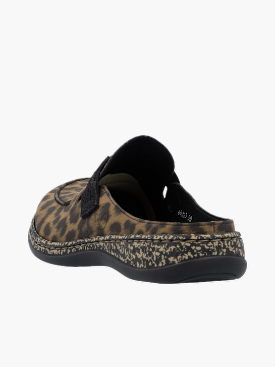 Rieker Damen Clogs Braun 137112 3