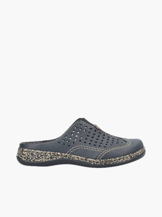Rieker Damen Clogs Blau 137113 1