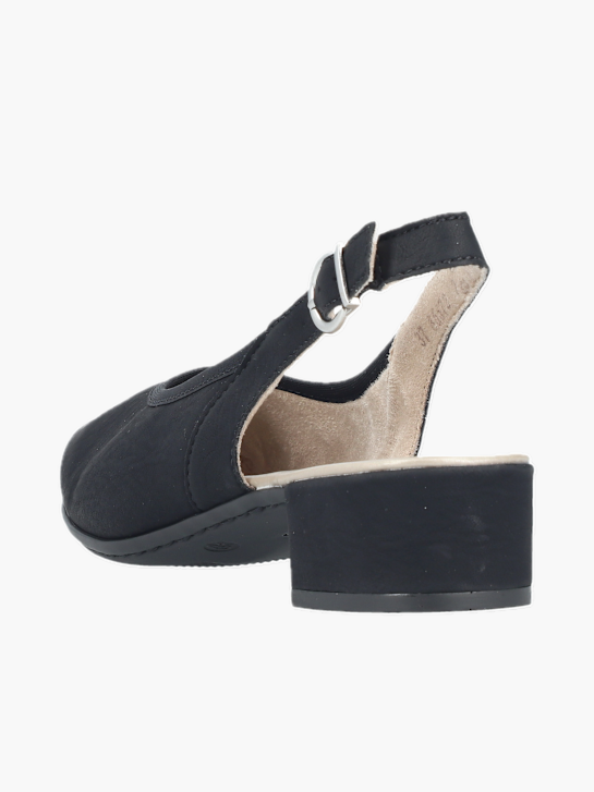 Rieker Damen Slingpumps Schwarz 137114 3