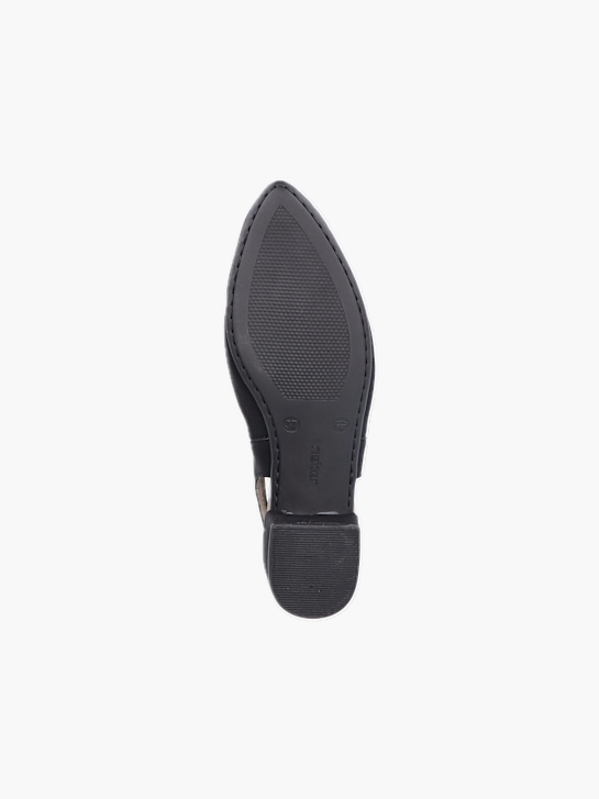 Rieker Damen Slingpumps Schwarz 137114 4
