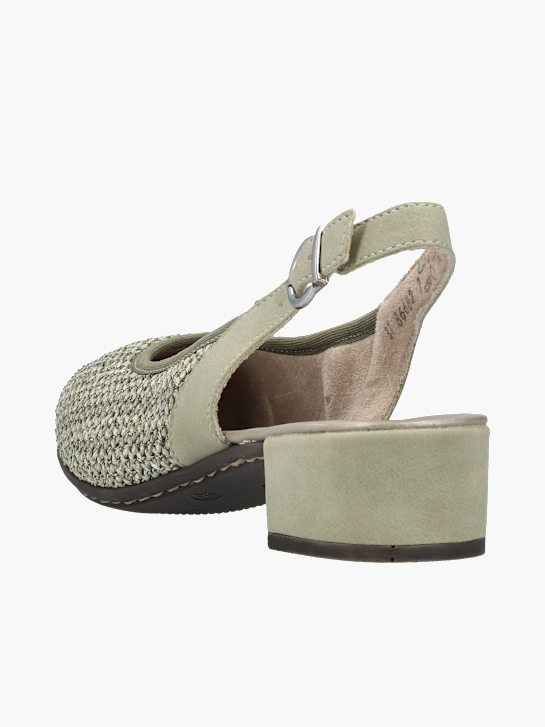 Rieker Damen Slingpumps Grün 131025 3