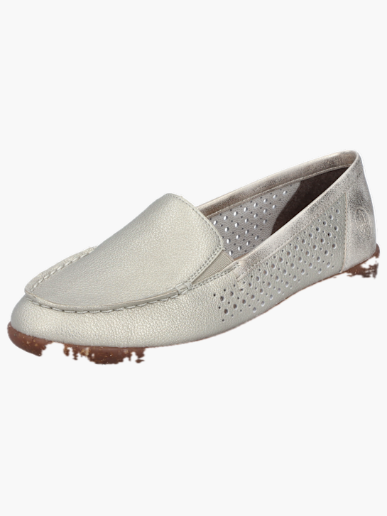 Rieker Damen Slipper Champagner 137119 2