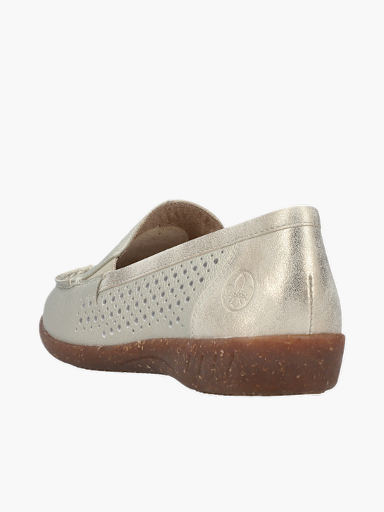 Rieker Damen Slipper Champagner 137119 3