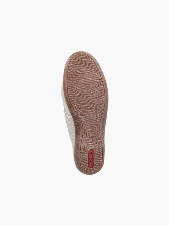 Rieker Damen Slipper Champagner 137119 4