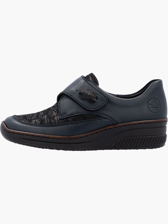 Rieker Damen Slipper Blau 143592 3