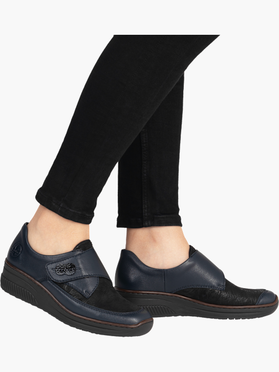 Rieker Damen Slipper Blau 143592 4