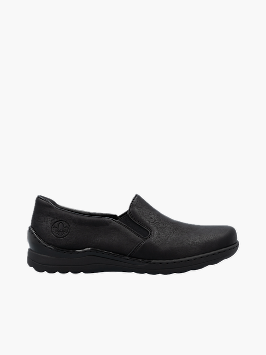 Rieker Damen Slipper Schwarz 137129 1