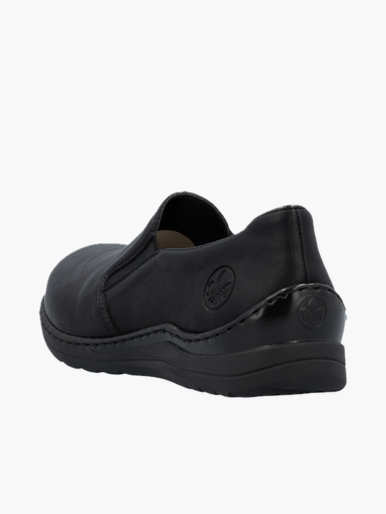Rieker Damen Slipper Schwarz 137129 3