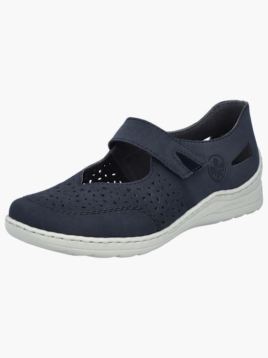Rieker Damen Slipper Blau 137131 2
