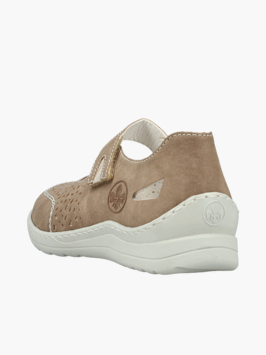 Rieker Damen Slipper Beige 137132 3