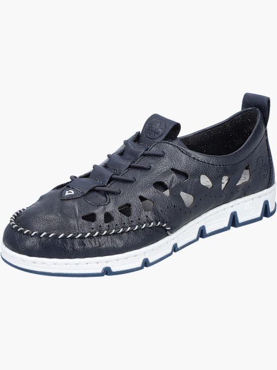 Rieker Damen Slipper Blau 137138 2