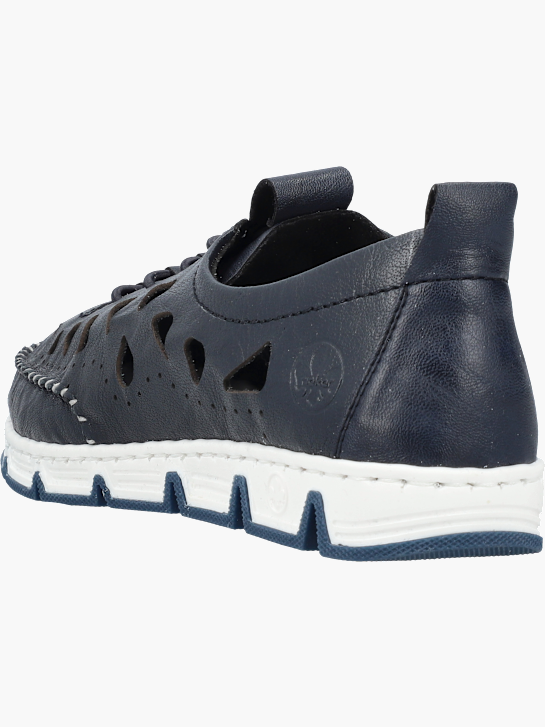 Rieker Damen Slipper Blau 137138 3