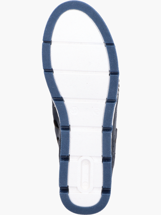 Rieker Damen Slipper Blau 137138 4