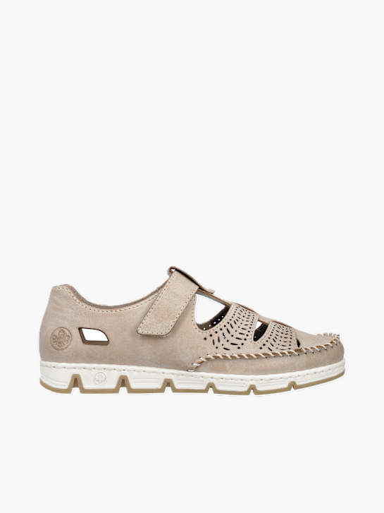 Rieker Damen Slipper Beige 137139 1