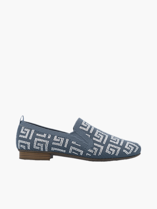 Rieker Damen Ballerinas Blau 137145 1