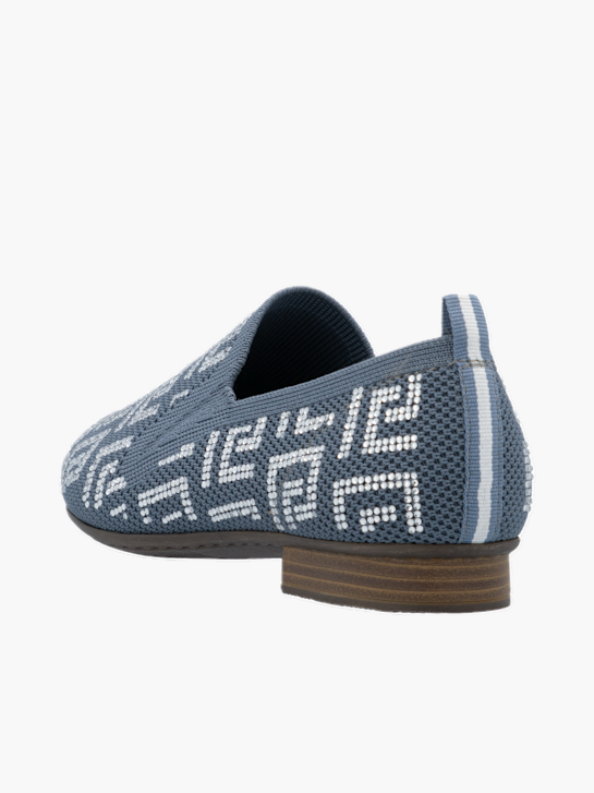 Rieker Damen Ballerinas Blau 137145 3