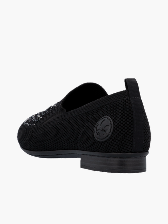 Rieker Damen Loafer Schwarz 137149 3