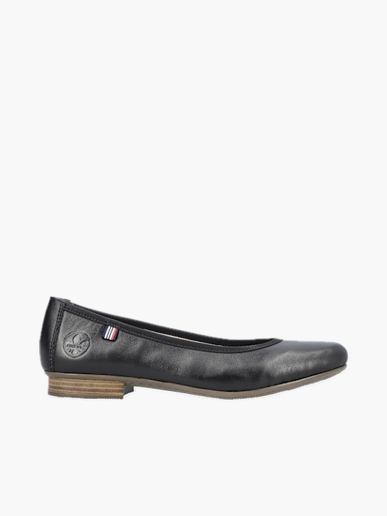 Rieker Damen Ballerinas Schwarz 137151 1