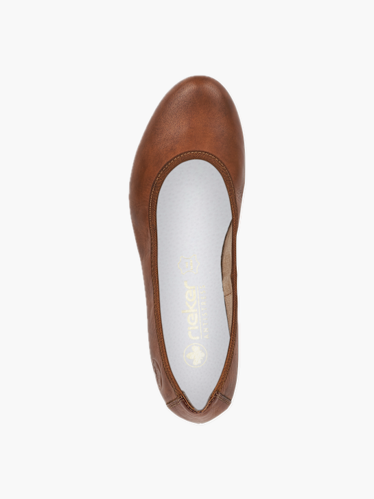 Rieker Damen Ballerinas Braun 137152 3