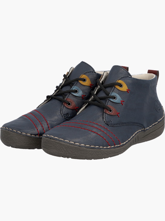 Rieker Damen Kurzstiefel Blau 143605 3