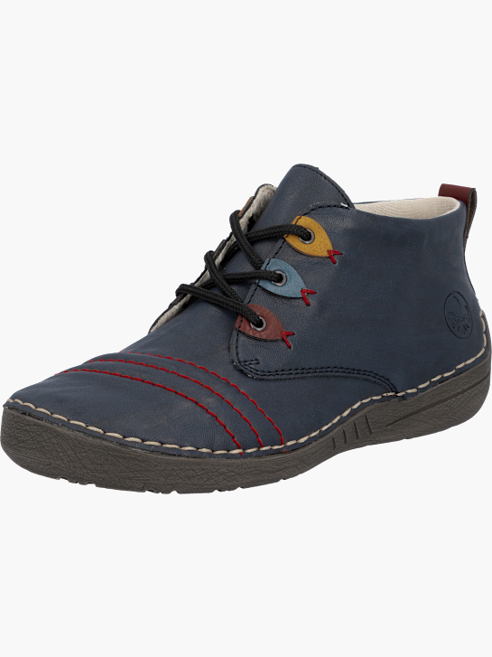 Rieker Damen Kurzstiefel Blau 143605 4