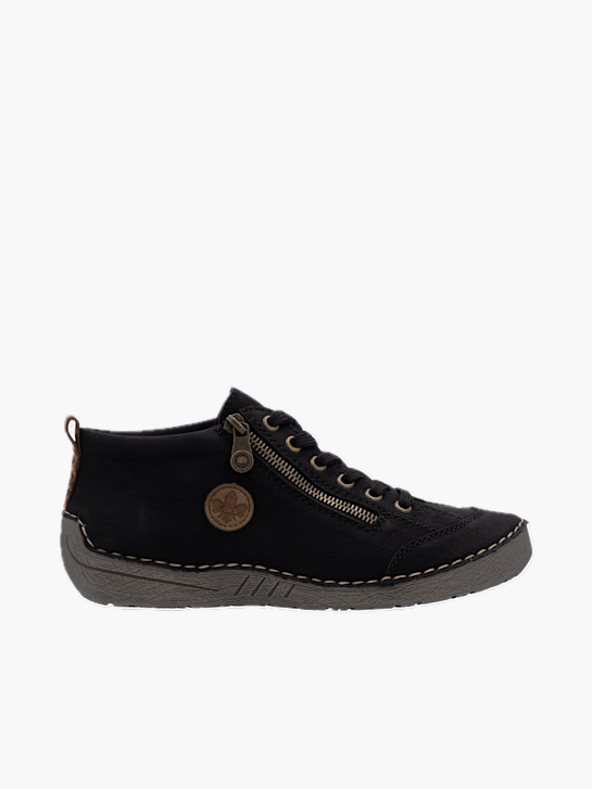 Rieker Damen Schnürstiefel Schwarz 137154 1