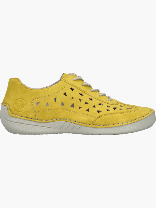 Rieker Damen Schnürschuhe Gelb 143606 1