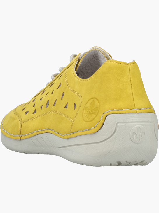 Rieker Damen Schnürschuhe Gelb 143606 3