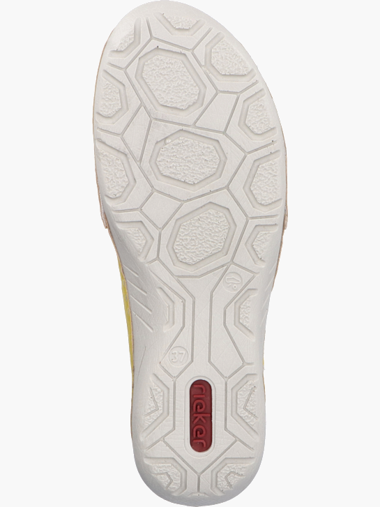 Rieker Damen Schnürschuhe Gelb 143606 4