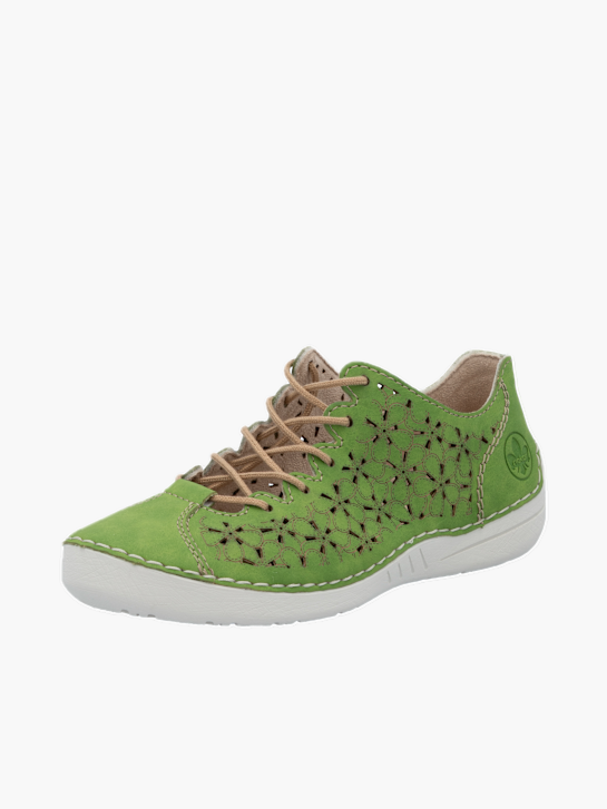 Rieker Damen Schnürschuhe Grün 137157 2