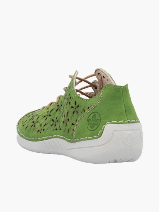 Rieker Damen Schnürschuhe Grün 137157 3