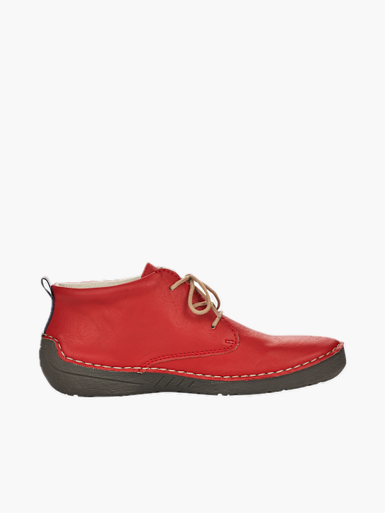 Rieker Damen Schnürschuhe Rot 137159 2