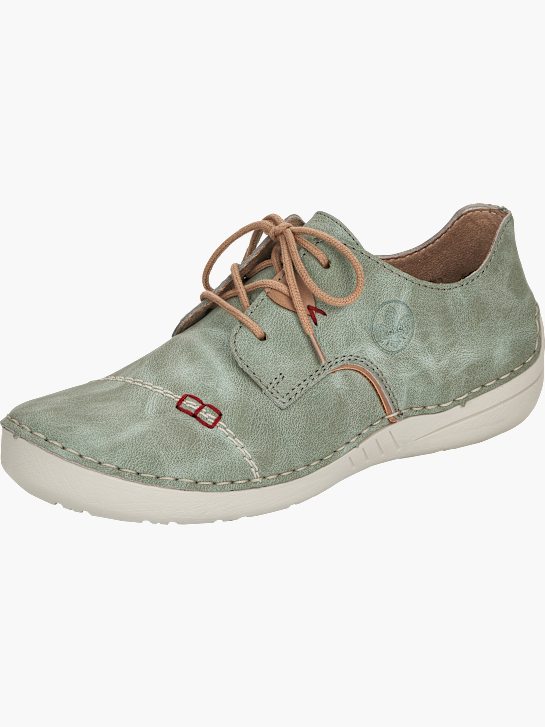 Rieker Damen Schnürschuhe Grün 143607 1