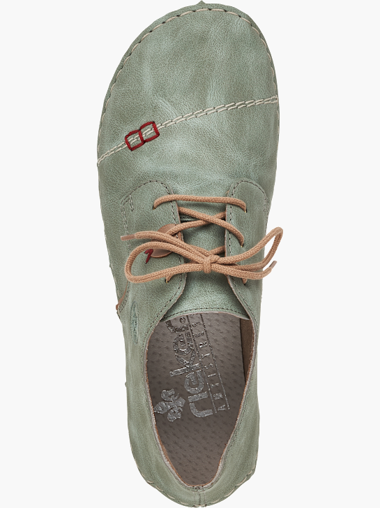 Rieker Damen Schnürschuhe Grün 143607 3