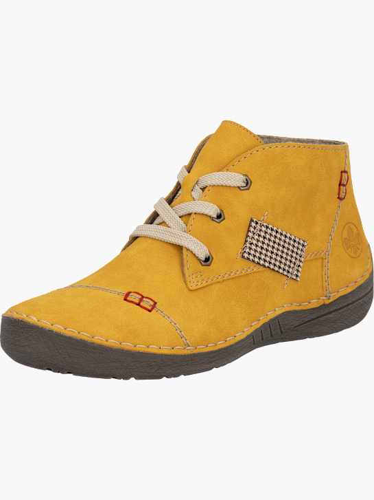 Rieker Damen Schnürschuhe Gelb 143609 1