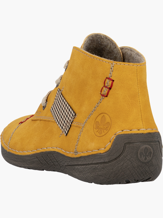 Rieker Damen Schnürschuhe Gelb 143609 2